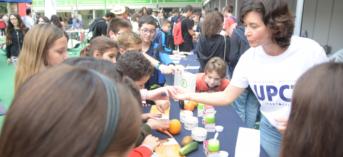 Alumnos de Primaria aprenderán y divulgarán hábitos alimentarios saludables con la UPCT